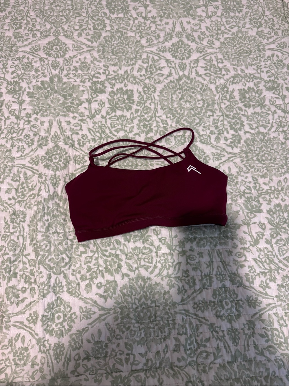 Oner active everyday crossover bralette - rosewood